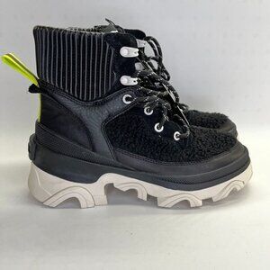 Sorel BREX™ Cozy Lace Women's Boot Size 6.5 Black Keather Ankle